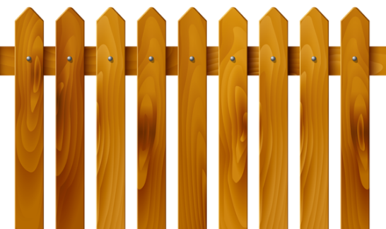 Забор из деревянного штакетника в Чехове